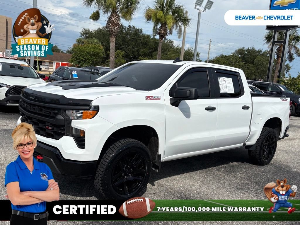 Used 2024 Chevrolet Silverado 1500 Custom Trail Boss AWD/4WD video 1