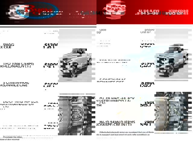 New 2026 Toyota Tundra SR5 w/ SX Package image 5
