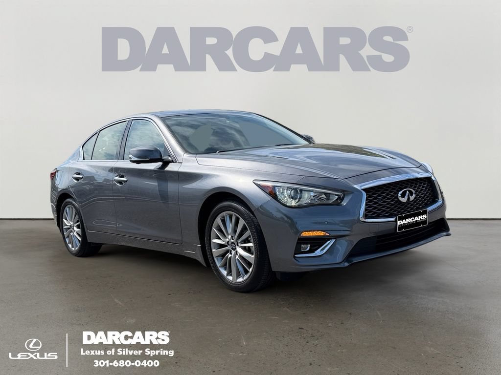 Used 2024 INFINITI Q50 Luxe w/ Cargo Package AWD/4WD image 1
