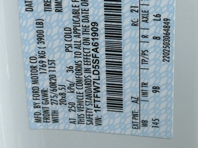 New 2025 Ford F150 Platinum w/ Equipment Group 702A High image 42