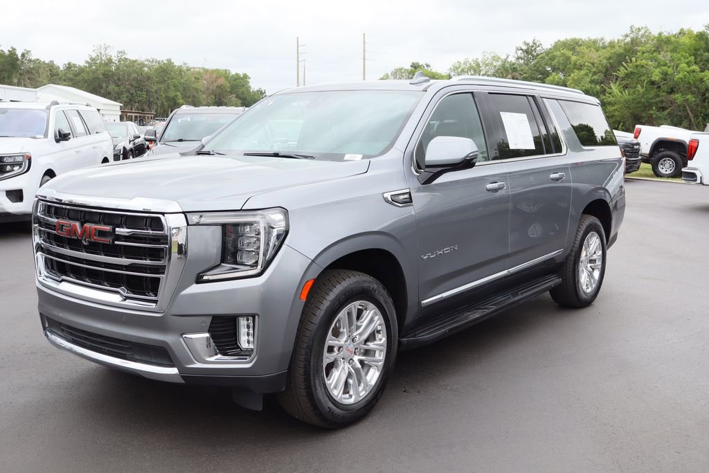 Used 2021 GMC Yukon XL SLT w/ SLT Premium Package RWD image 5