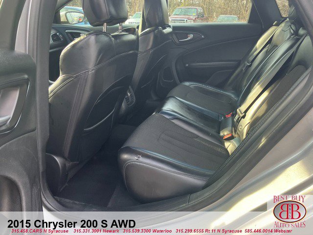 Used 2015 Chrysler 200 S w/ Navigation & Sound Group I image 11