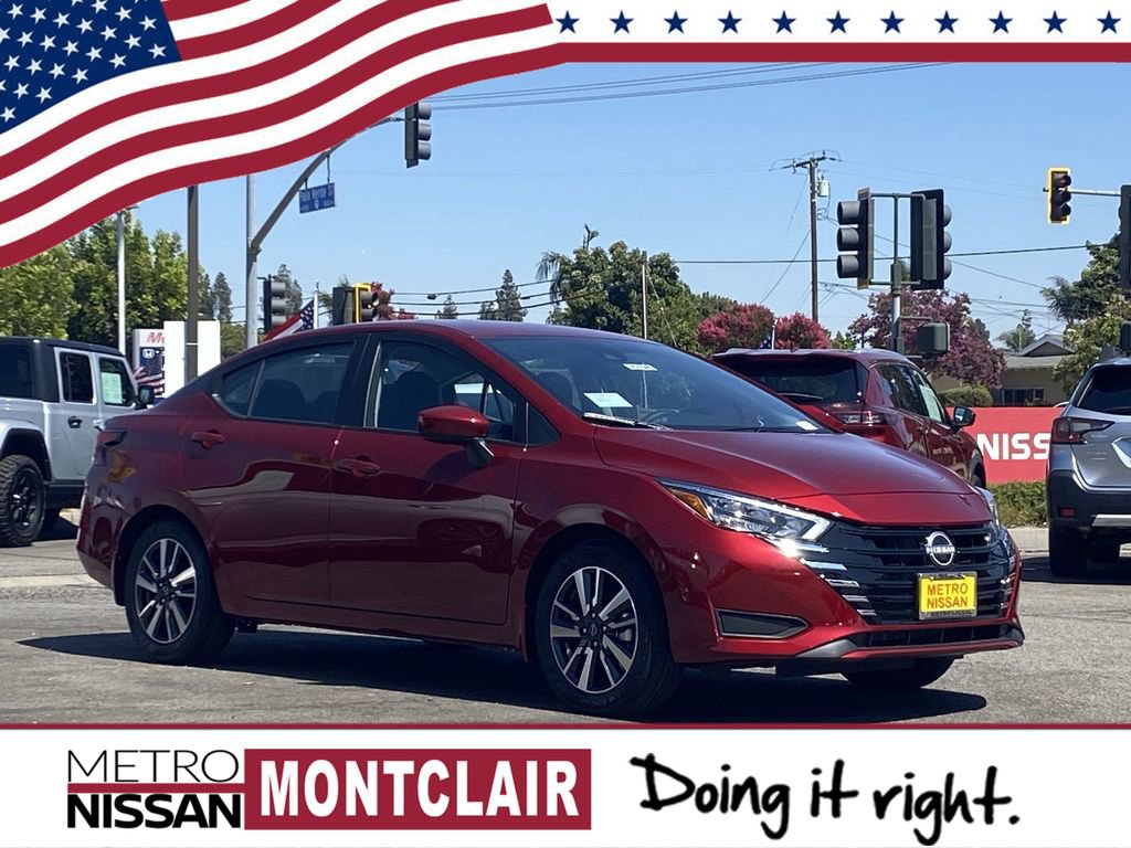 New 2025 Nissan Versa SV w/ Trunk Package image 1