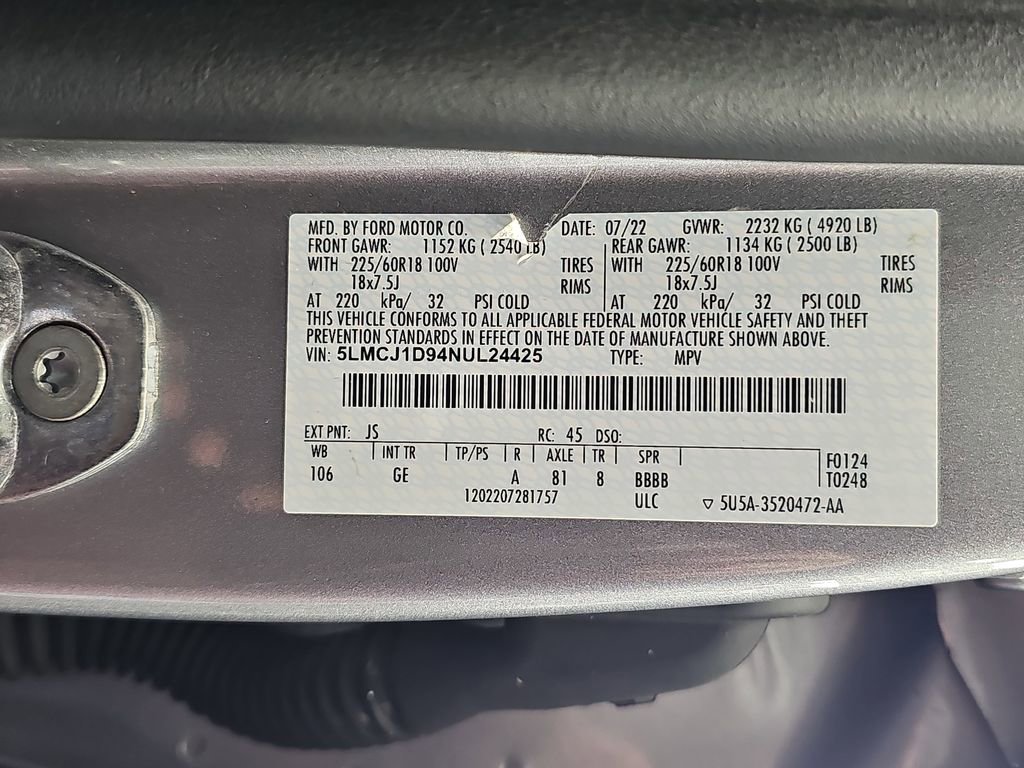 Used 2022 Lincoln Corsair AWD w/ Equipment Group 101A image 36