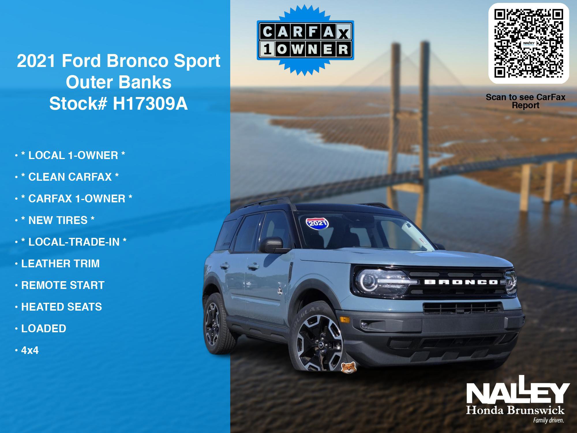 Used 2021 Ford Bronco Sport Outer Banks image 7