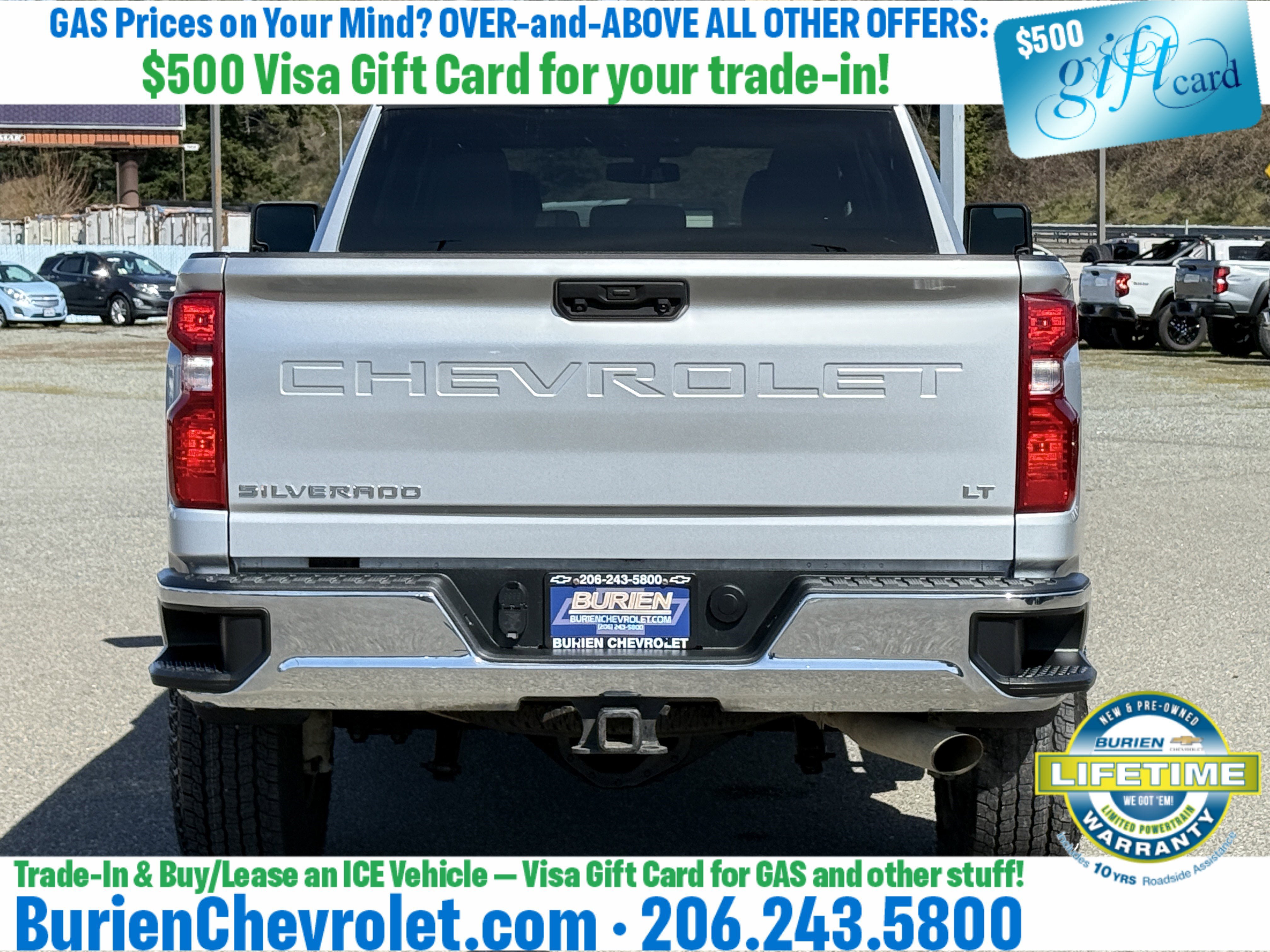 Used 2022 Chevrolet Silverado 2500 LT w/ Convenience Package AWD/4WD image 4