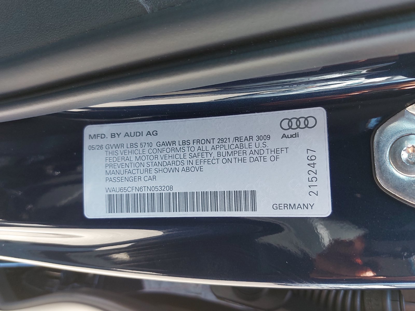 New 2026 Audi A6 Prestige AWD/4WD image 40