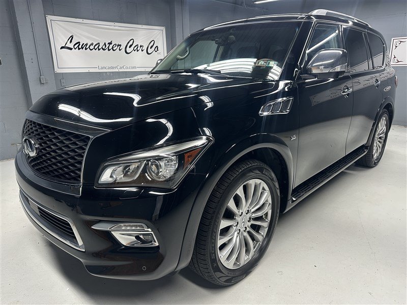 Used 2016 INFINITI QX80 4WD w/ Deluxe Technology Package image 1