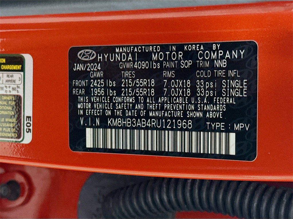 Certified 2024 Hyundai Kona SEL image 32