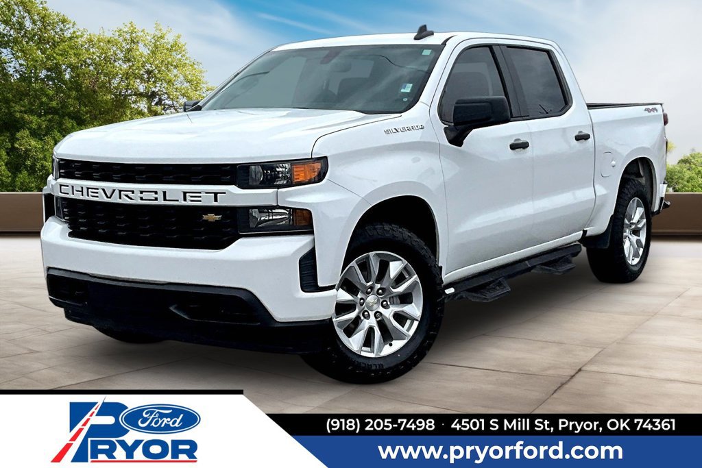 Used 2020 Chevrolet Silverado 1500 Custom w/ Custom Value Package AWD/4WD image 1
