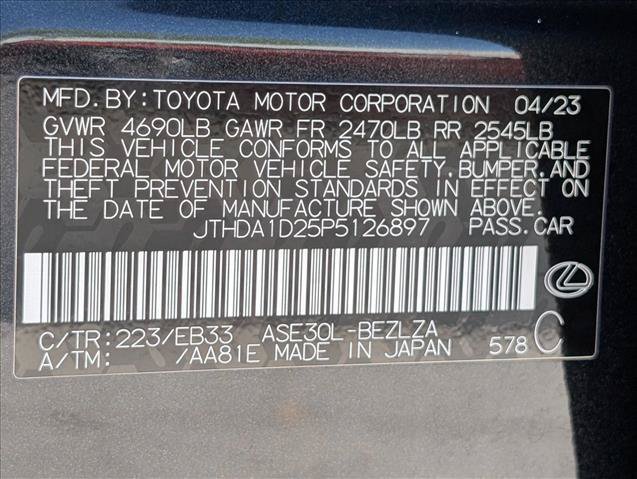 Used 2023 Lexus IS 300 w/ Premium Package RWD image 25