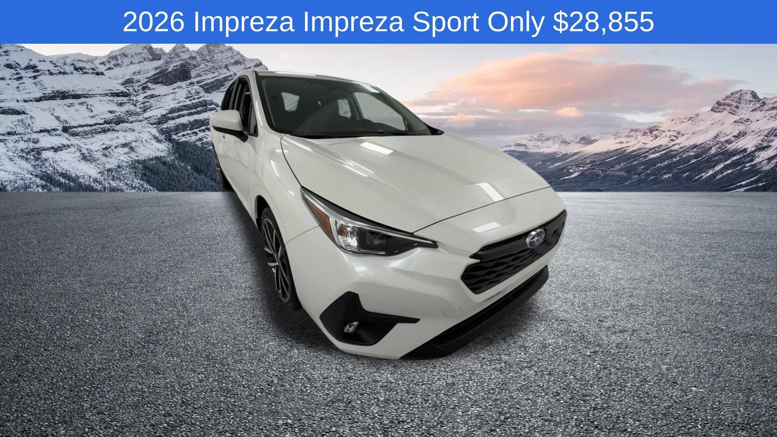 New 2026 Subaru Impreza 2.0i Sport AWD/4WD image 1