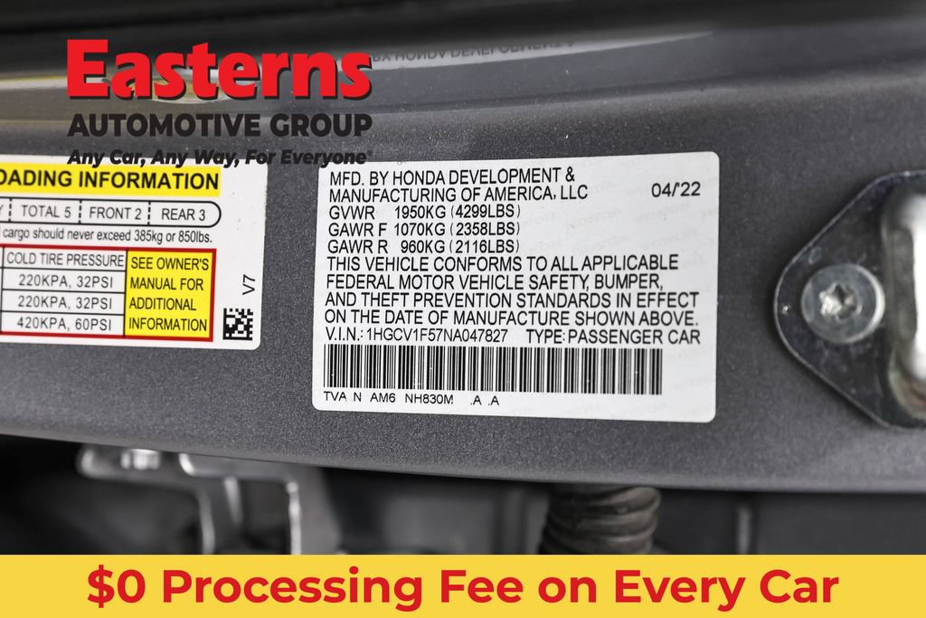 Used 2022 Honda Accord EX-L image 35