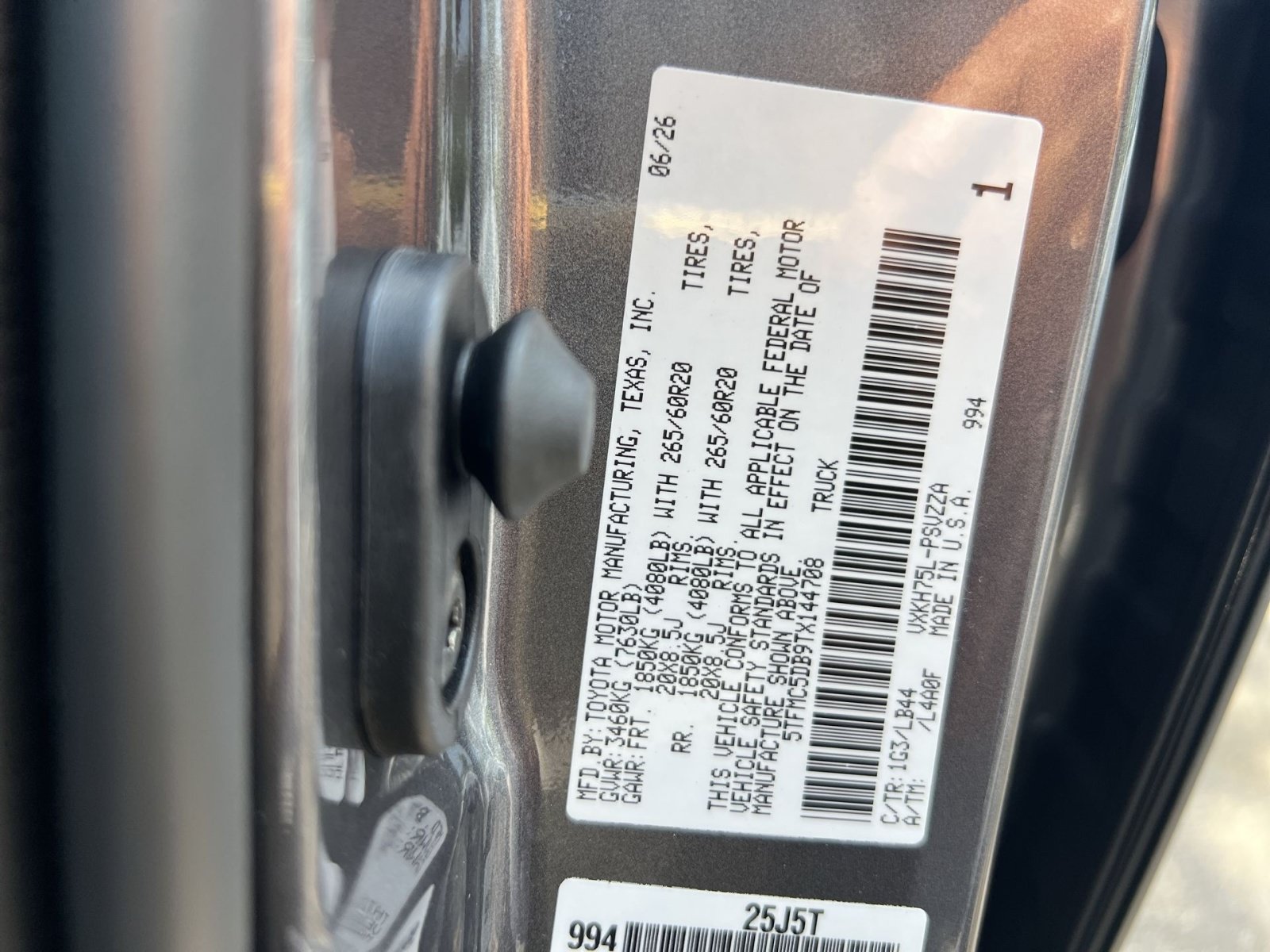 New 2026 Toyota Tundra 1794 Edition AWD/4WD image 21