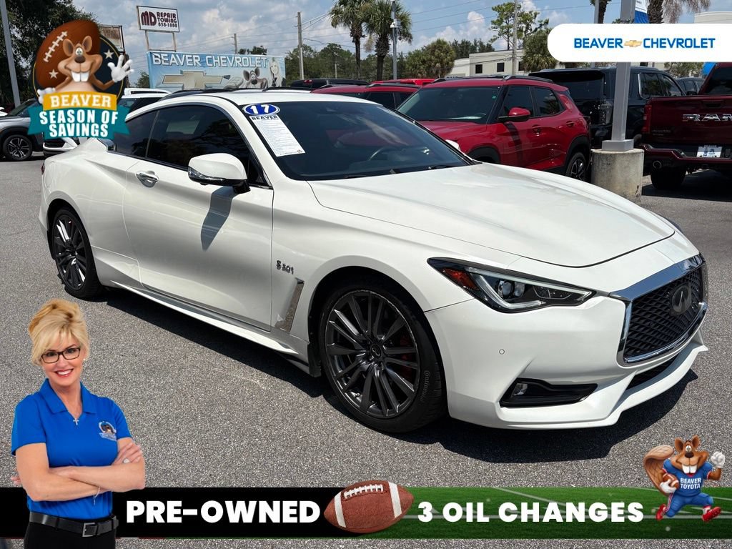 Used 2017 INFINITI Q60 Red Sport 400 RWD image 9