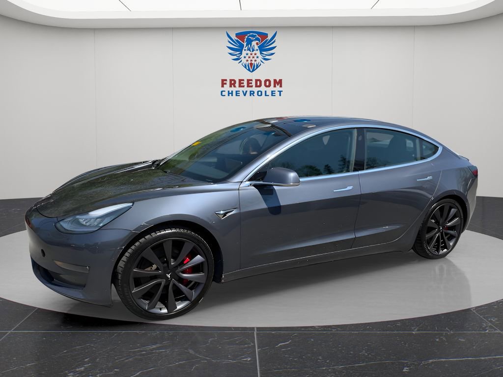 Used 2020 Tesla Model 3 Performance AWD/4WD image 2