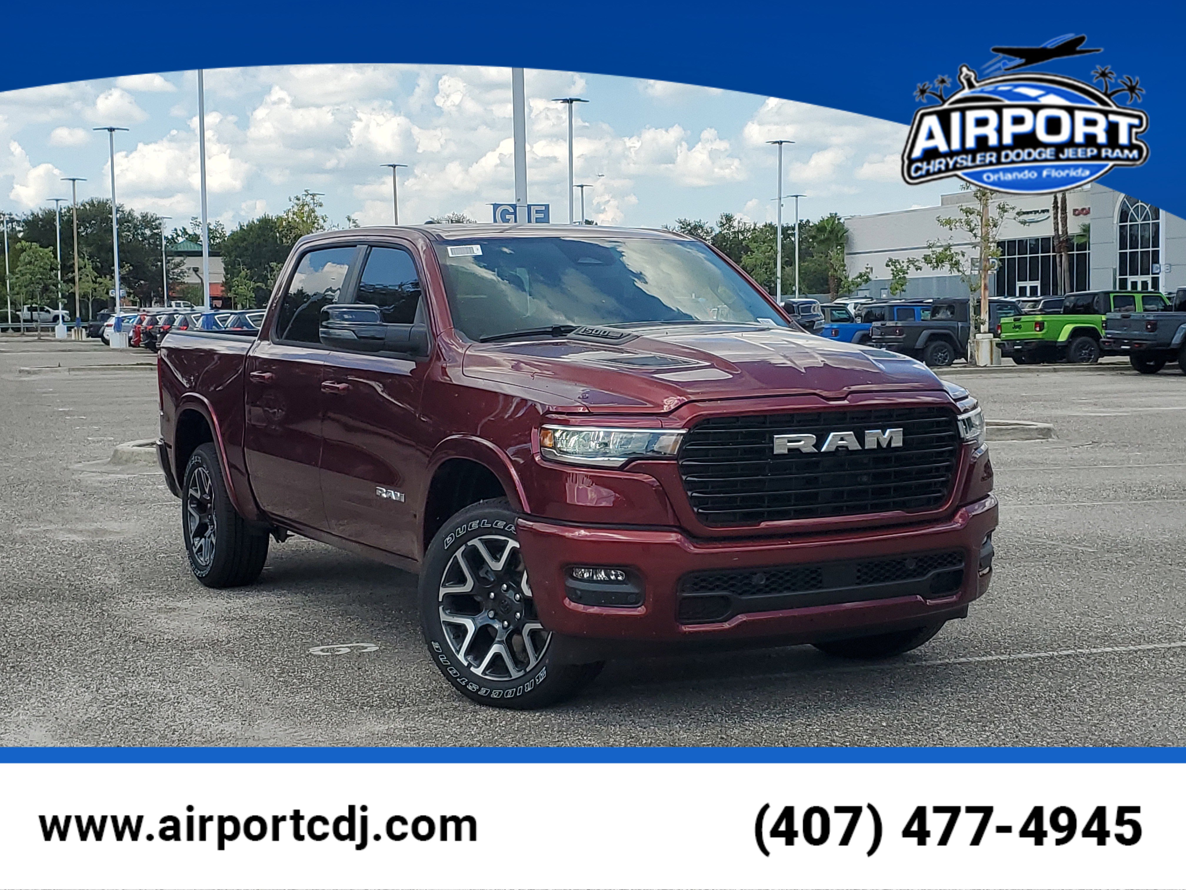 New 2025 RAM 1500 Laramie w/ Sport Appearance Package