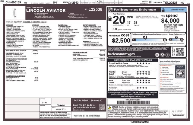 New 2026 Lincoln Aviator AWD image 26