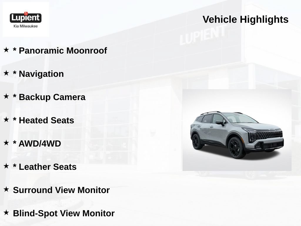 New 2026 Kia Sportage X-Line w/ X-Line Technology Package AWD/4WD image 5