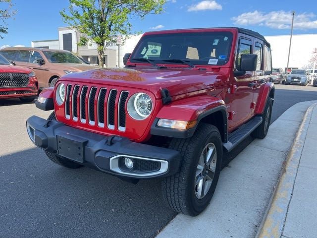Used 2021 Jeep Wrangler Unlimited Sahara w/ Cold Weather Group AWD/4WD image 3