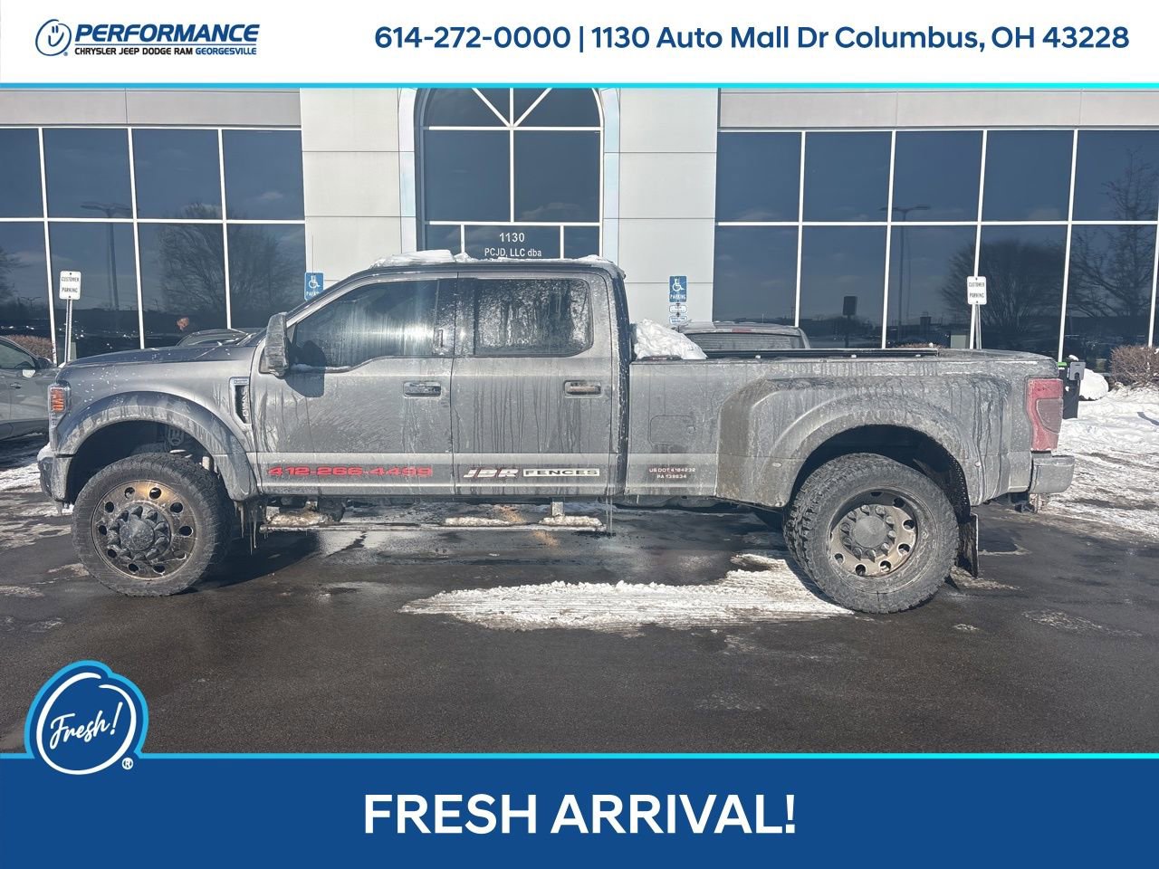 Used 2021 Ford F450 Platinum w/ FX4 Off-Road Package image 7