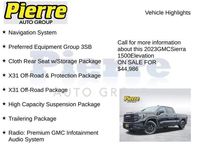 Used 2023 GMC Sierra 1500 Elevation AWD/4WD image 7