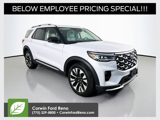 New 2026 Ford Explorer Platinum w/ LUX Leather Package AWD/4WD 360° Tour