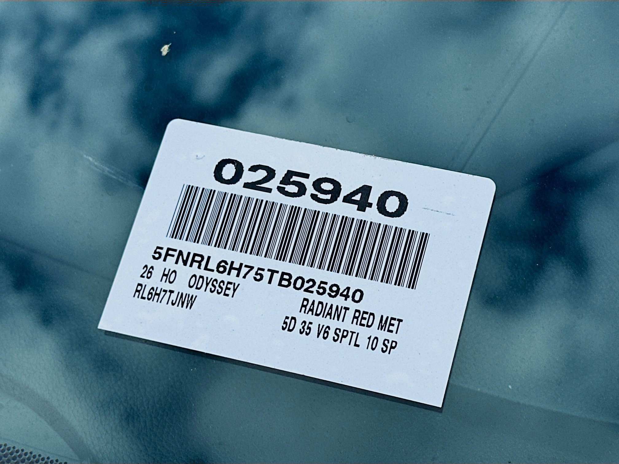 New 2026 Honda Odyssey Sport-L image 29