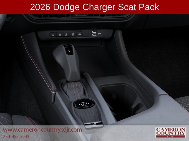 New 2026 Dodge Charger Scat Pack w/ Blacktop Package AWD/4WD image 24