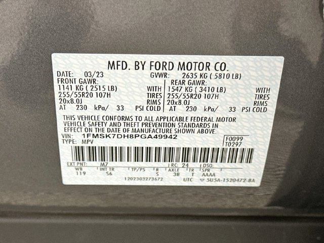 Used 2023 Ford Explorer XLT w/ Equipment Group 202A RWD image 28
