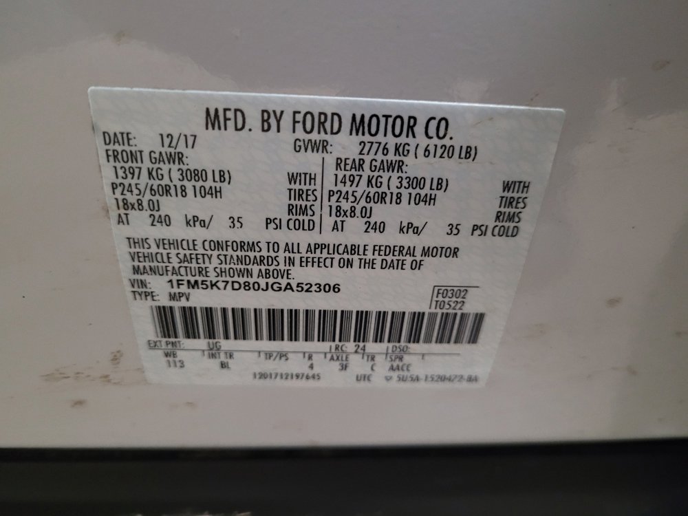 Used 2018 Ford Explorer XLT w/ Equipment Group 202A FWD image 33