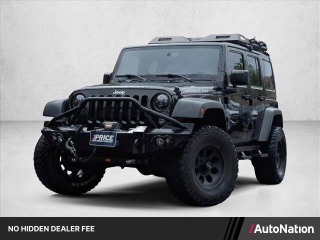 Used 2016 Jeep Wrangler Unlimited Rubicon w/ Connectivity Group AWD/4WD image 1
