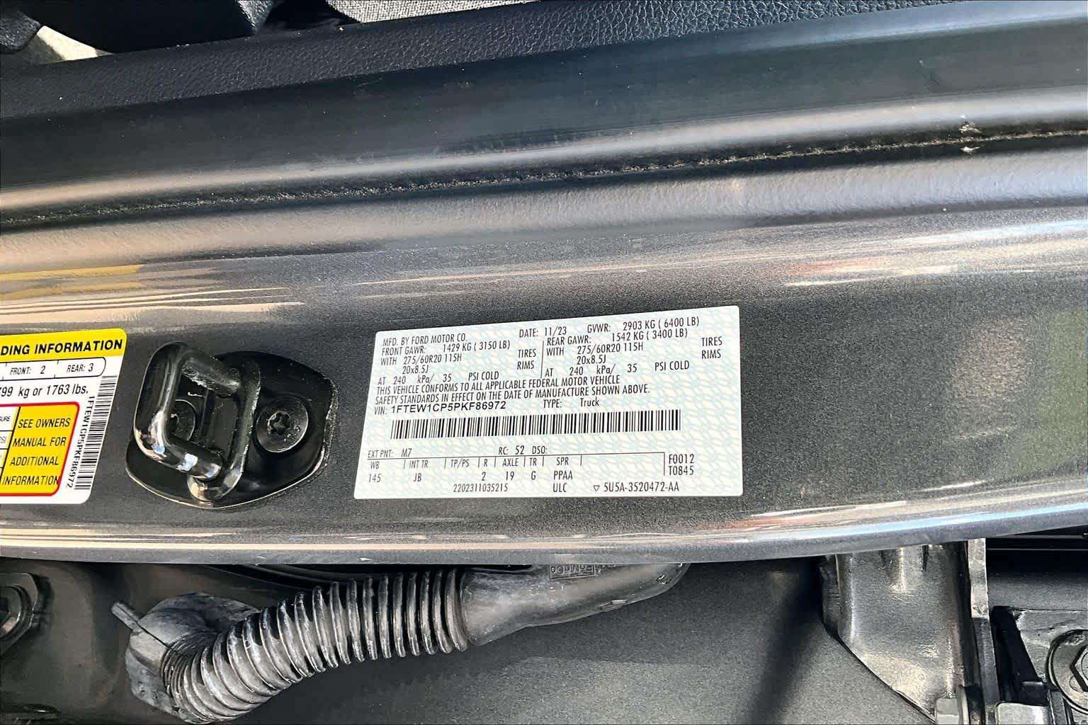 Certified 2023 Ford F150 XL w/ STX Appearance Package RWD image 34