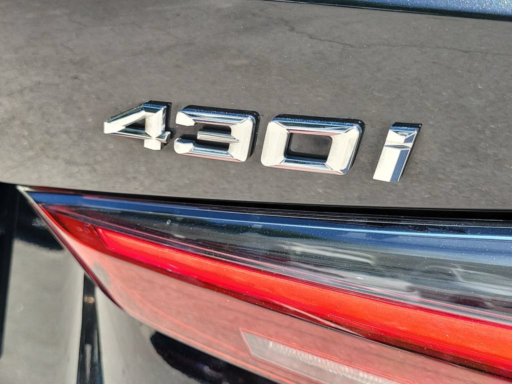 Used 2023 BMW 430i Convertible w/ M Sport Package RWD image 12