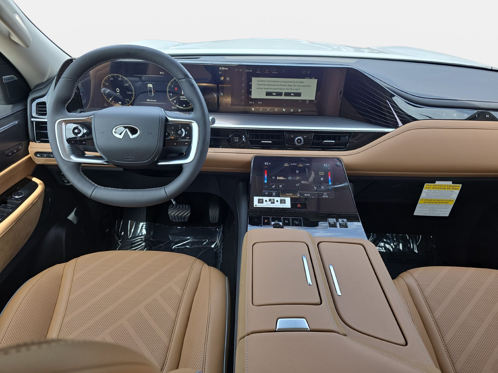 New 2027 INFINITI QX80 Luxe w/ Cargo Package AWD/4WD image 9