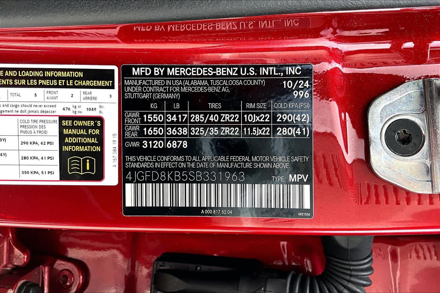 Certified 2025 Mercedes-Benz GLE 63 AMG S image 37