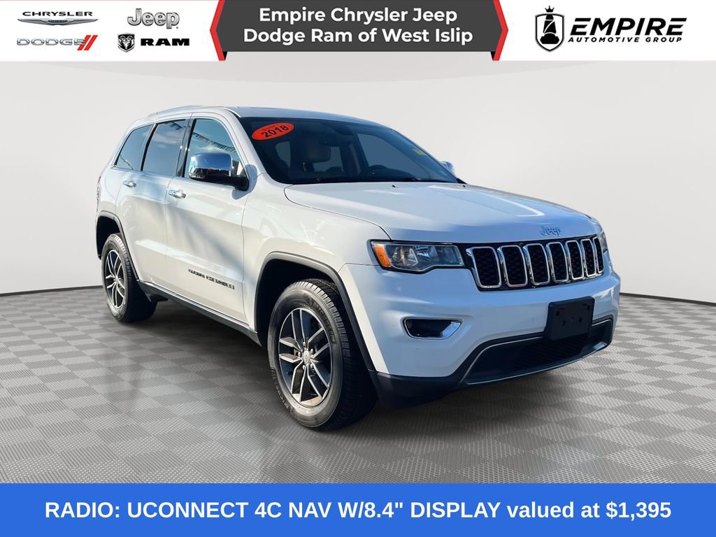 Used 2018 Jeep Grand Cherokee Limited