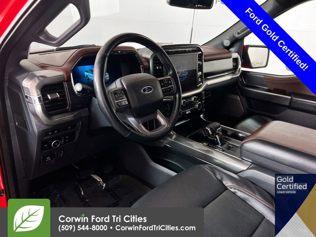 Certified 2023 Ford F150 Lariat w/ Equipment Group 502A High image 3