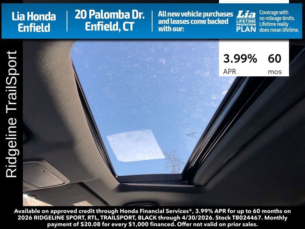 New 2026 Honda Ridgeline TrailSport image 23