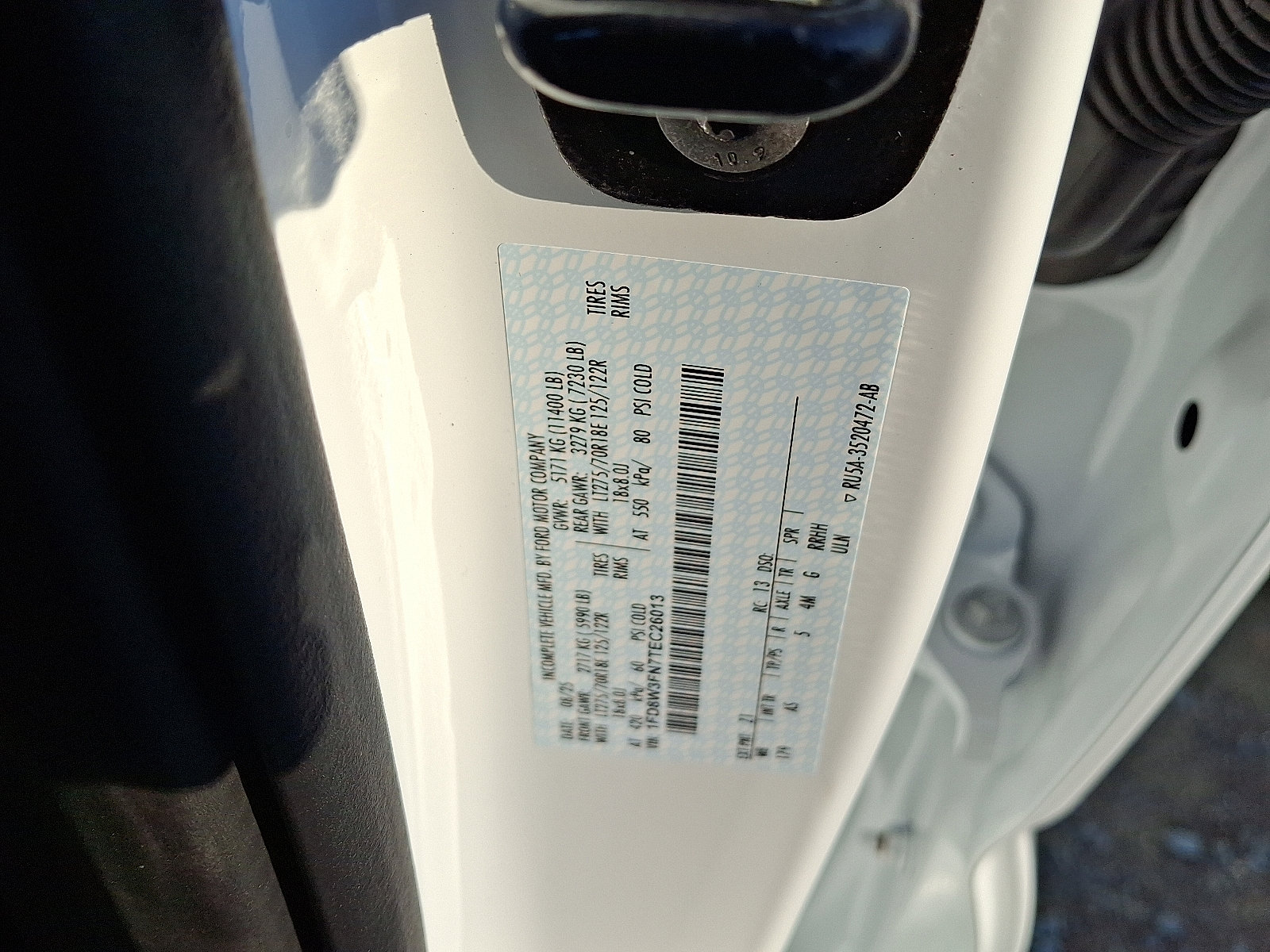 New 2026 Ford F350 XL w/ XL Chrome Package image 10