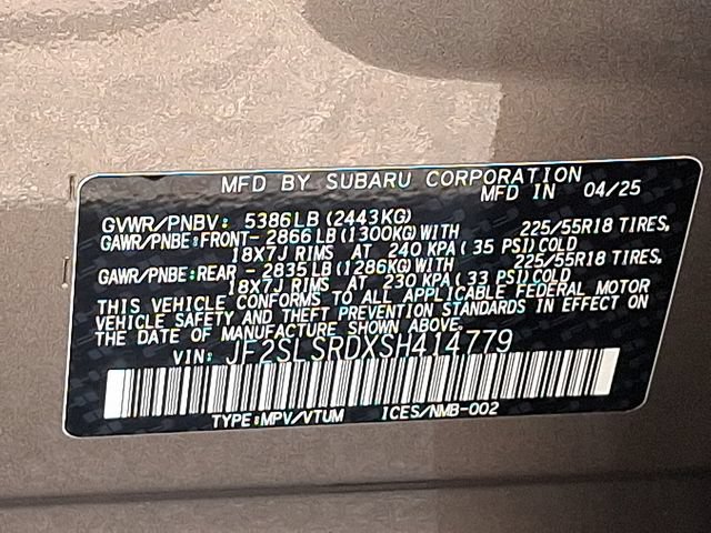 Used 2025 Subaru Forester Limited AWD/4WD image 27