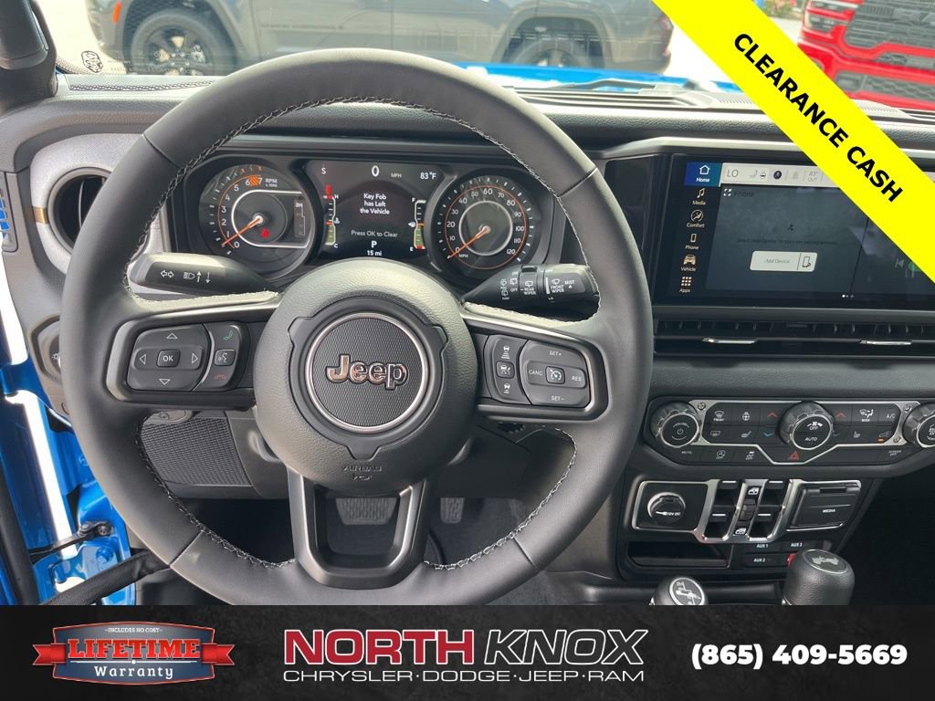 New 2025 Jeep Wrangler Unlimited Sport image 8