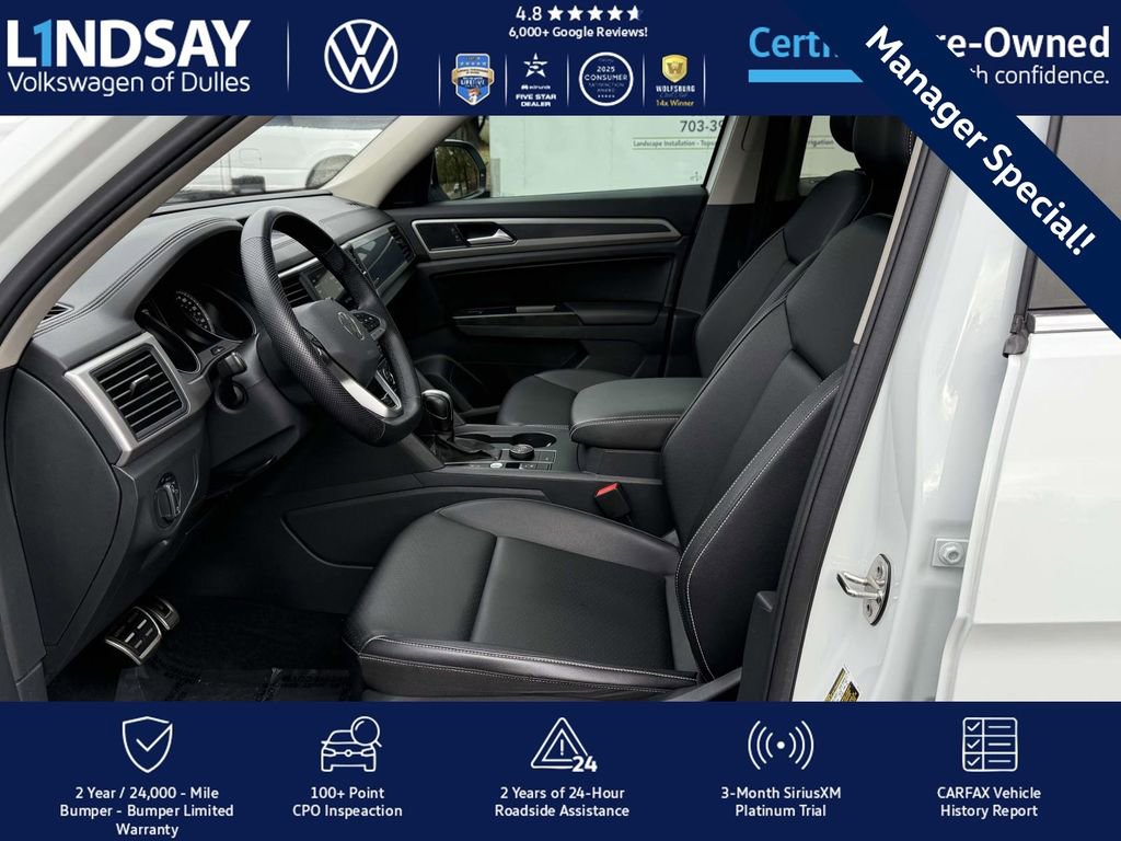 Certified 2021 Volkswagen Atlas SE w/ Panoramic Sunroof Package image 11