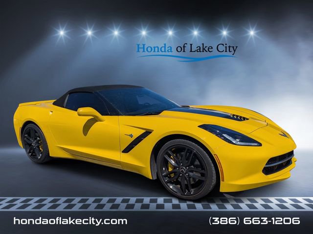 Used 2014 Chevrolet Corvette Stingray Convertible w/ 2LT Preferred Equipment Group RWD image 1