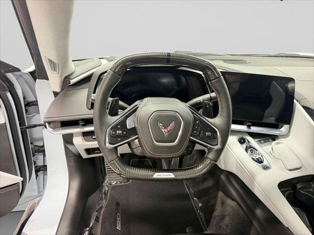Used 2023 Chevrolet Corvette Z06 w/ Chrome Exterior Badge Package RWD image 10