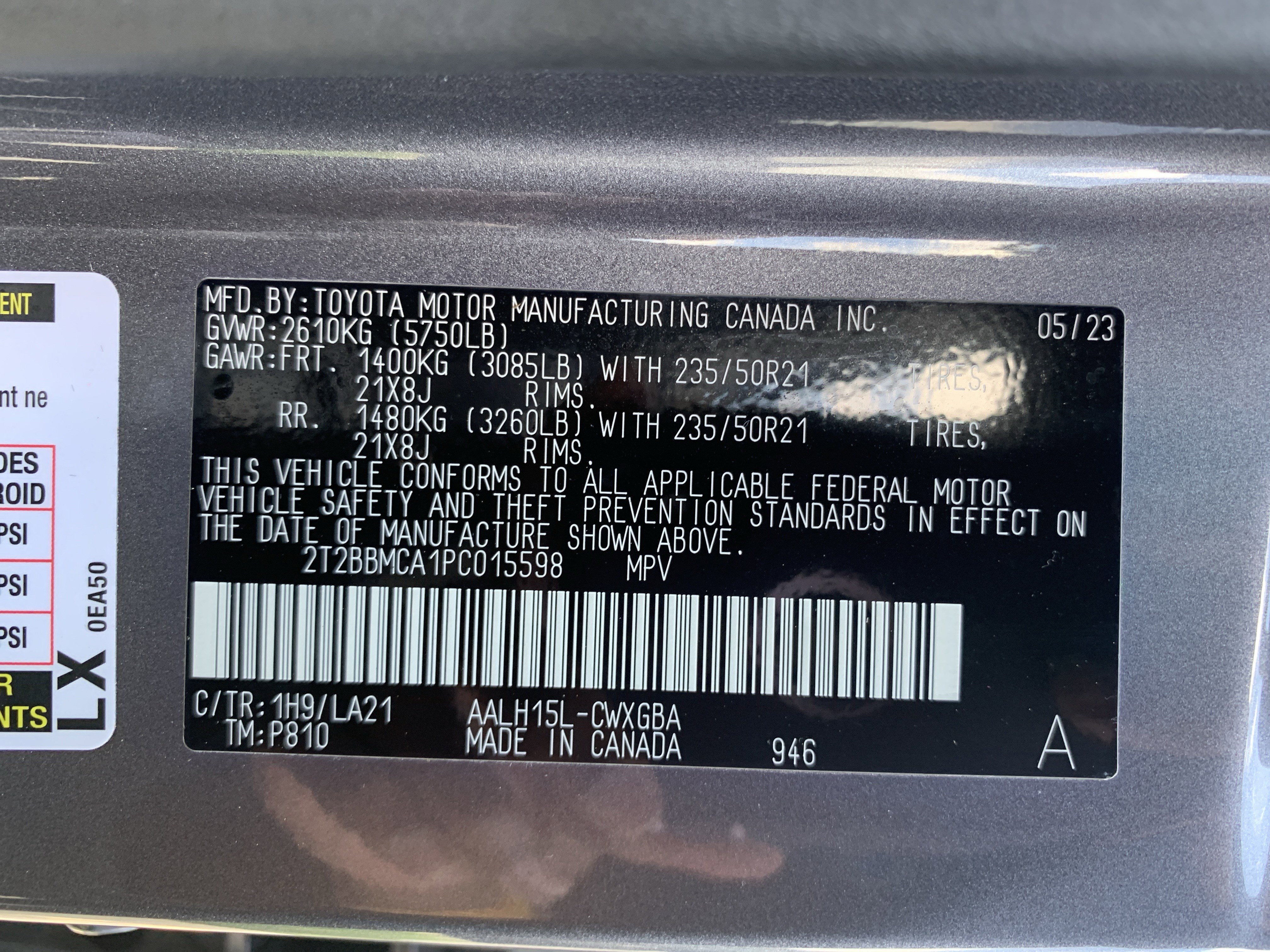 Certified 2023 Lexus RX 350 w/ Cold Area Package AWD/4WD image 36