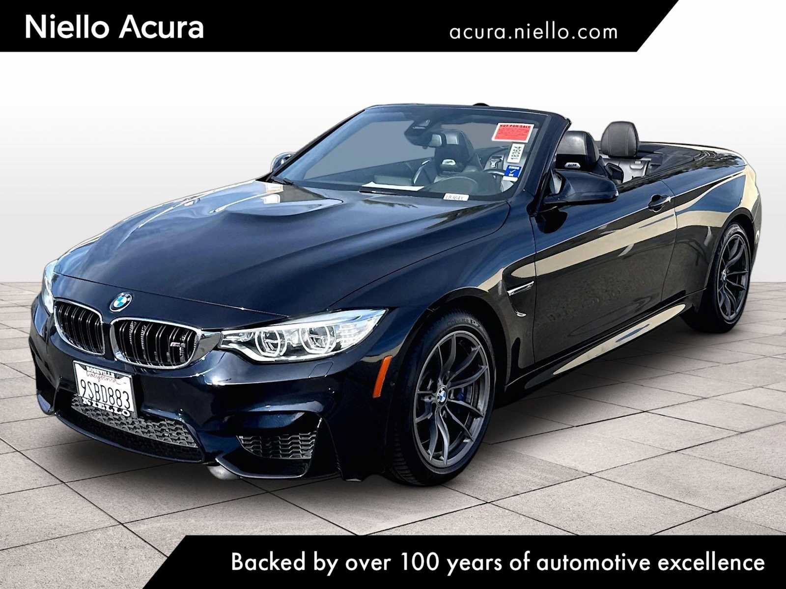 Used 2017 BMW M4 Convertible RWD image 1