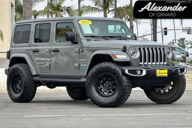 Used 2021 Jeep Wrangler Unlimited Sahara w/ Safety Group