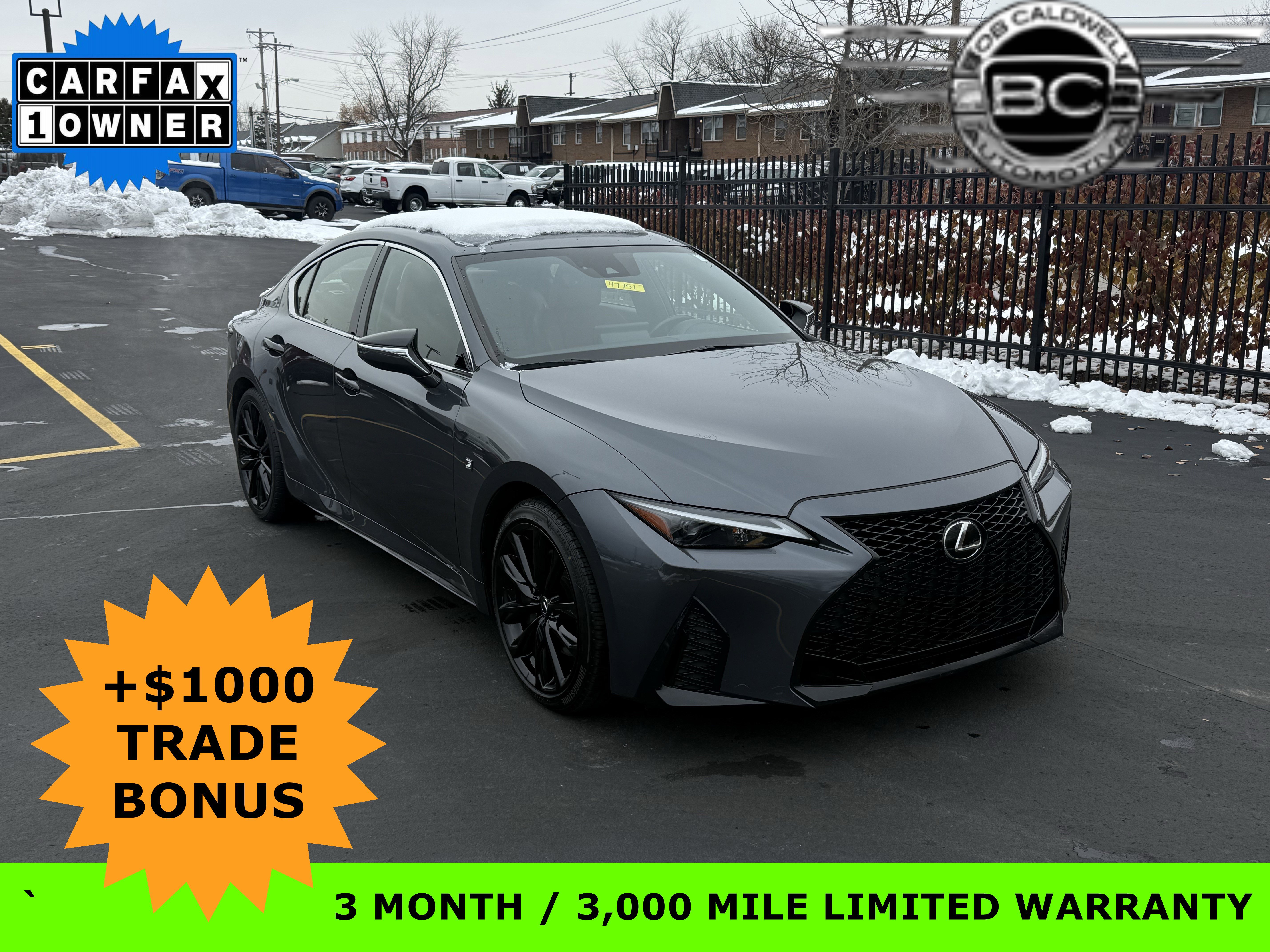 Used 2021 Lexus IS 350 F Sport w/ Accessory Package 2