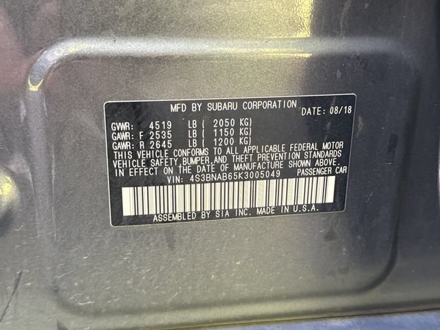 Used 2019 Subaru Legacy 2.5i w/ Alloy Wheel Package AWD/4WD image 20
